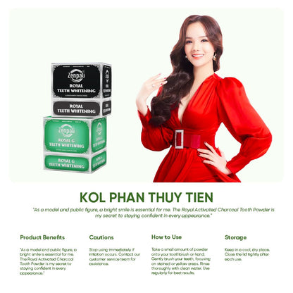 Zenpali Charcoal Teeth Whitening Powder